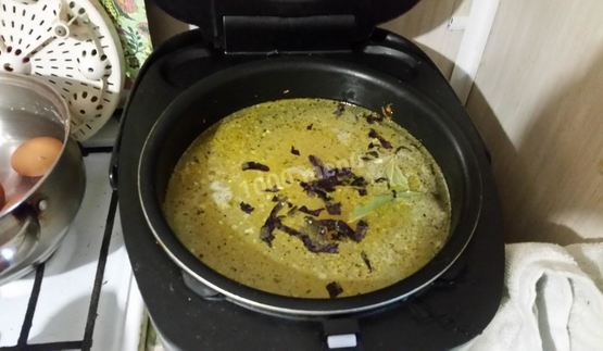 гороховый суп пюре в мультиварке с базиликом и без мяса