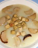 Грибной суп-пюре из белых грибов
