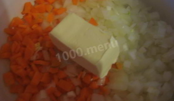 грибной суп-пюре на молоке из свежих грибов