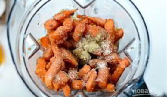 имбирно-морковный суп-пюре