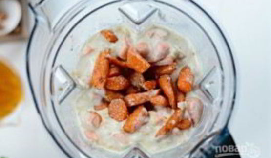 имбирно-морковный суп-пюре