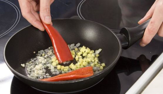 картофельный суп-пюре с креветками