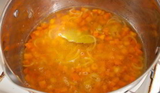 холодный морковный суп-пюре