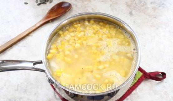 кукурузный суп-пюре