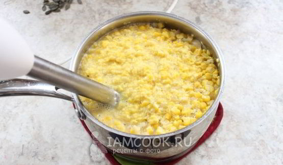 кукурузный суп-пюре