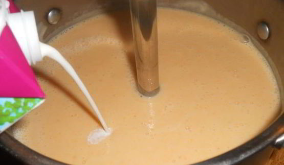 овощной суп-пюре с грибами