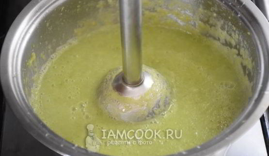 овощной суп-пюре с индейкой для детей