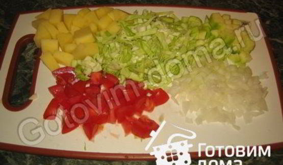 овощной суп-пюре с манной крупой