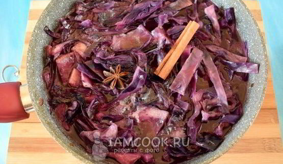 постный суп-пюре из красной капусты