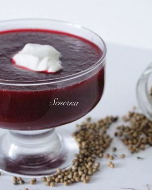 Пряный свекольный суп-пюре