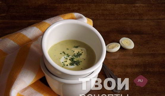 суп-пюре из брокколи