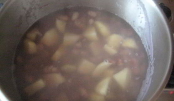 суп-пюре из фасоли