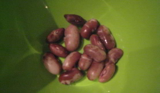 суп-пюре из фасоли