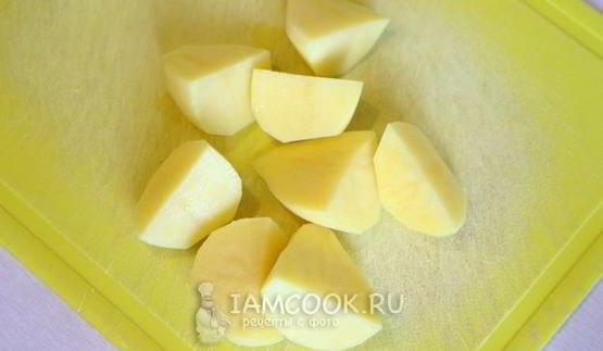 суп-пюре из грибов и патиссонов