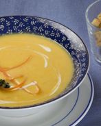 Суп-пюре из картофеля с морковью