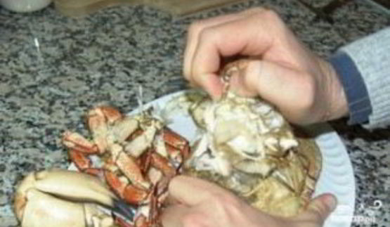 суп-пюре из крабов