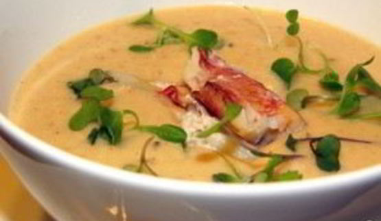 суп-пюре из крабов