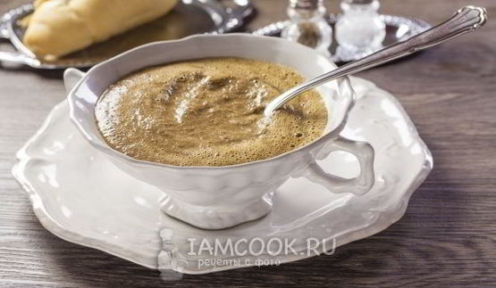 суп-пюре из куриной печени