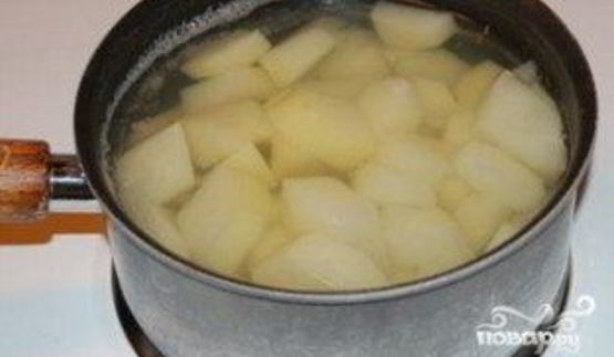 суп-пюре из шампиньонов