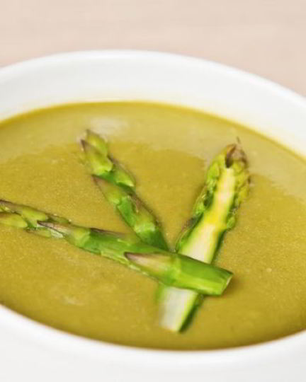 Рецепт супа-пюре из спаржи