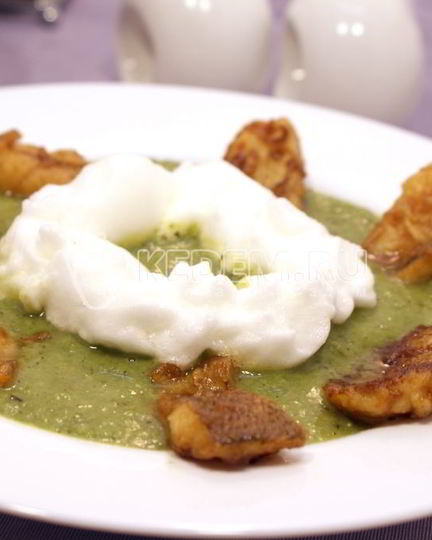 Рецепт супа-пюре из стручковой фасоли с рыбой