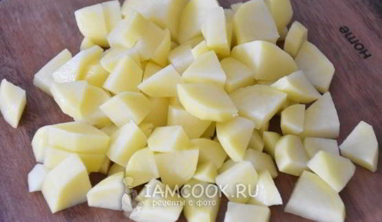 суп-пюре из цветной капусты и картофеля