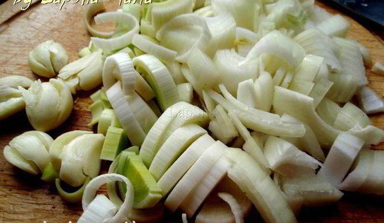 суп-пюре из запеченных овощей