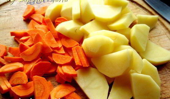 суп-пюре из запеченных овощей