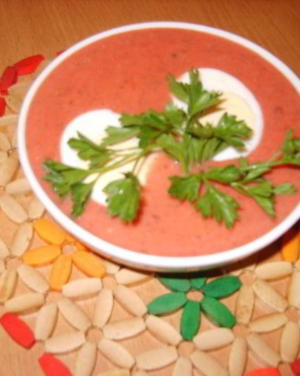 Рецепт супа-пюре овощной с тыквой и яблоками