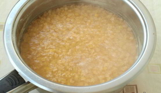 суп-пюре с баклажанами и чечевицей