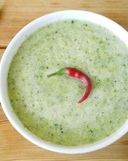 Рецепт сыроедческого супа-пюре