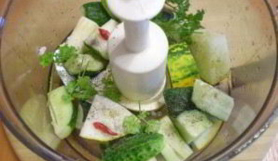 сыроедческий суп-пюре