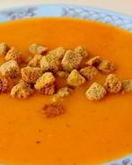 Томатно-тыквенный суп-пюре