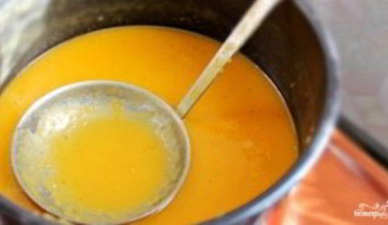 томатно-тыквенный суп-пюре