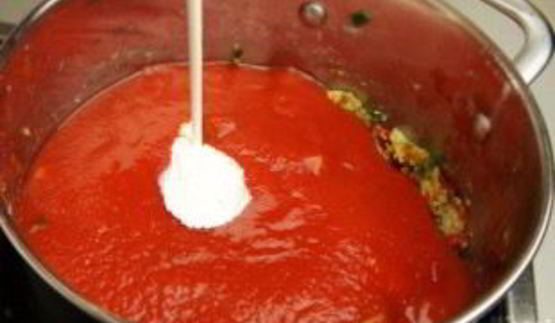 томатный суп-пюре с креветками