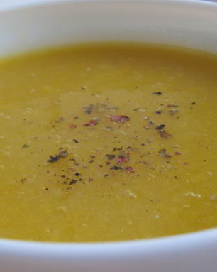 Тыквенный суп-пюре с имбирем