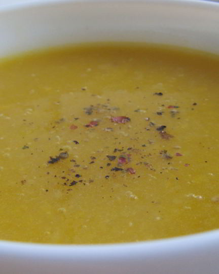 Рецепт тыквенного супа-пюре с имбирем