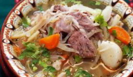 суп с индейкой