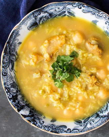 Рецепт супа с нутом