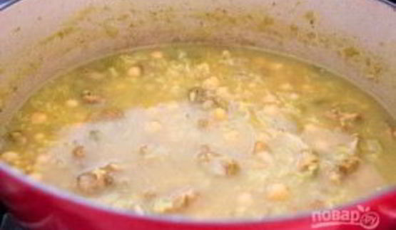 суп с нутом