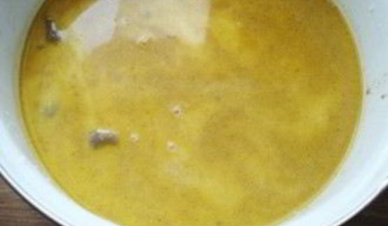 суп с печенью трески