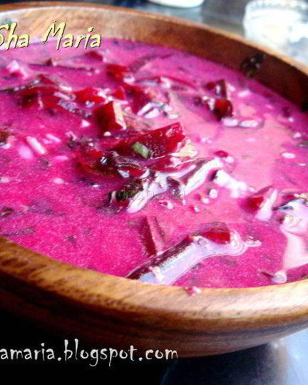 Рецепт холодного свекольника