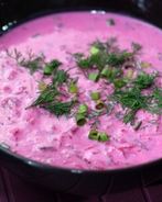 Свекольник на кефире