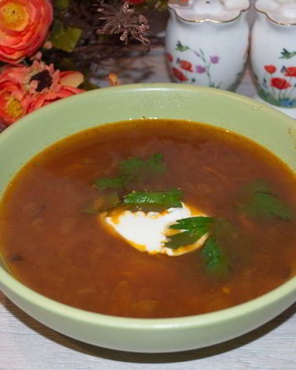 Рецепт свекольника постного