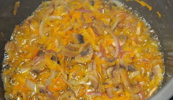 легкий сырно-креветочный суп