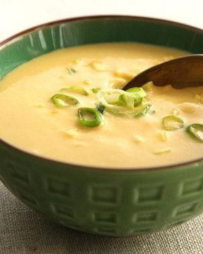 Легкий сырно-кукурузный суп