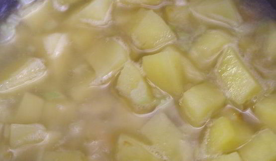 мягкий сырный суп-пюре