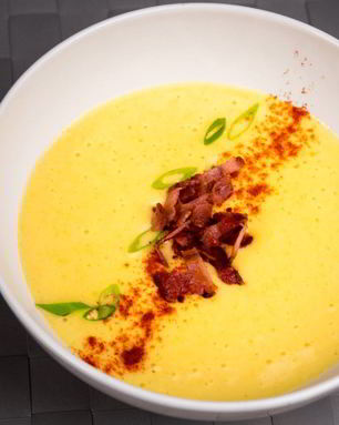 Простой сырный суп