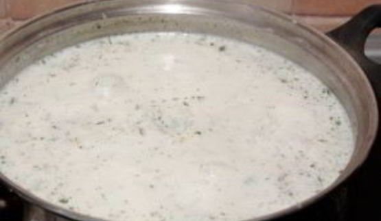 сырно-кукурузный суп