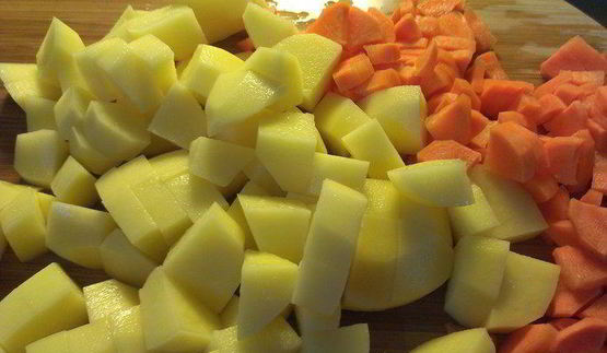 сырно-сливочный суп с цветной капустой